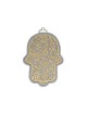 Yair Emanuel Small Wall Hamsa with Delicate Flo... | Hamsas by Emanuel