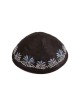 Yair Emanuel Kippah Embroidered Date Pal... | Kippot & Hats by Emanuel