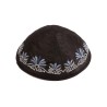 Yair Emanuel Kippah Embroidered Date Pal... | Kippot & Hats by Emanuel