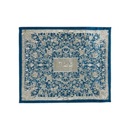 Yair Emanuel Full Embroidery Challah Cover Flowers... | Challah Covers
