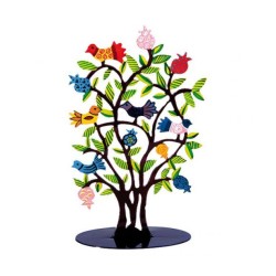 Yair Emanuel Hand Painted Standing Sculpture Br... | Hamsas by Emanuel