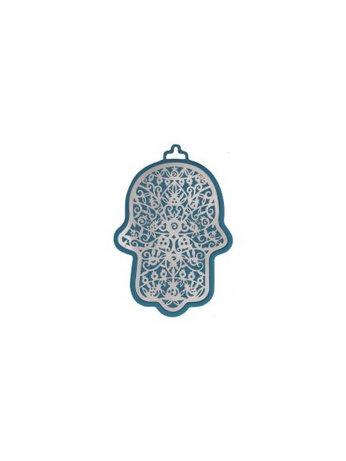 Yair Emanuel Small Wall Hamsa Delicate Pomegran... | Hamsas by Emanuel