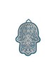 Yair Emanuel Small Wall Hamsa Delicate Pomegran... | Hamsas by Emanuel