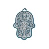 Yair Emanuel Small Wall Hamsa Delicate Pomegran... | Hamsas by Emanuel