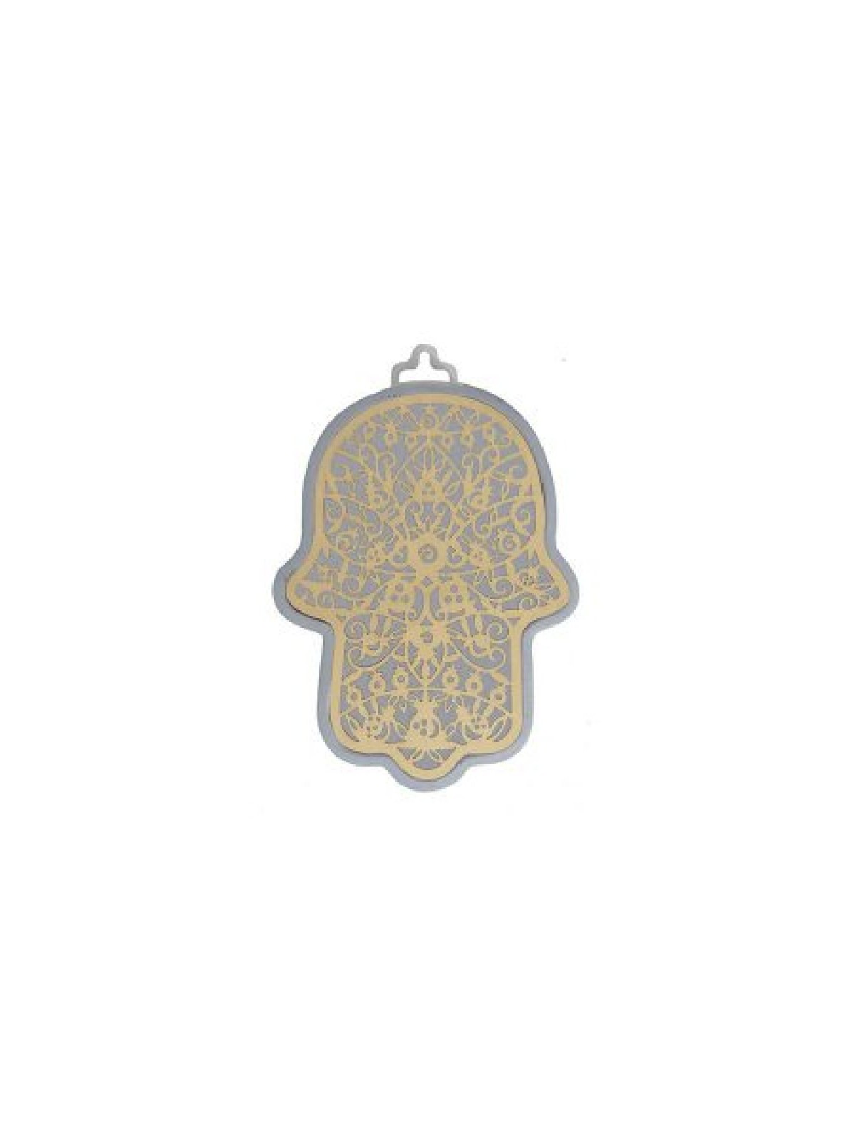 Yair Emanuel Small Wall Hamsa Delicate Pomegran... | Hamsas by Emanuel