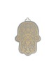 Yair Emanuel Small Wall Hamsa Delicate Pomegran... | Hamsas by Emanuel