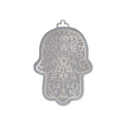 Yair Emanuel Small Wall Hamsa Delicate Pomegran... | Hamsas by Emanuel