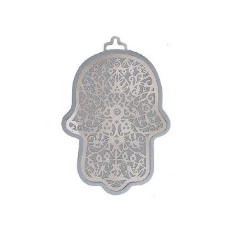 Yair Emanuel Small Wall Hamsa Delicate Pomegran... | Hamsas by Emanuel