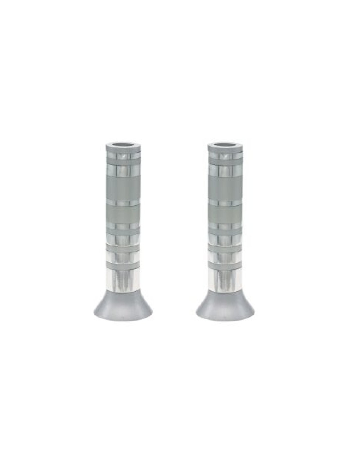 Yair Emanuel Pillar Candlesticks with Full Decorativ... | Candlesticks
