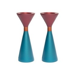 Yair Emanuel Cone Candlesticks Two Sided and Two Col... | Candlesticks