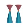Yair Emanuel Cone Candlesticks Two Sided and Two Col... | Candlesticks