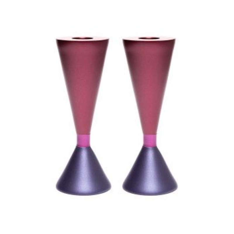 Yair Emanuel Cone Candlesticks Two Sided and Two Col... | Candlesticks