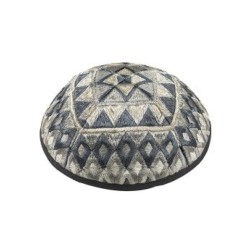 Yair Emanuel Kippah with Silk Embroidere... | Kippot & Hats by Emanuel