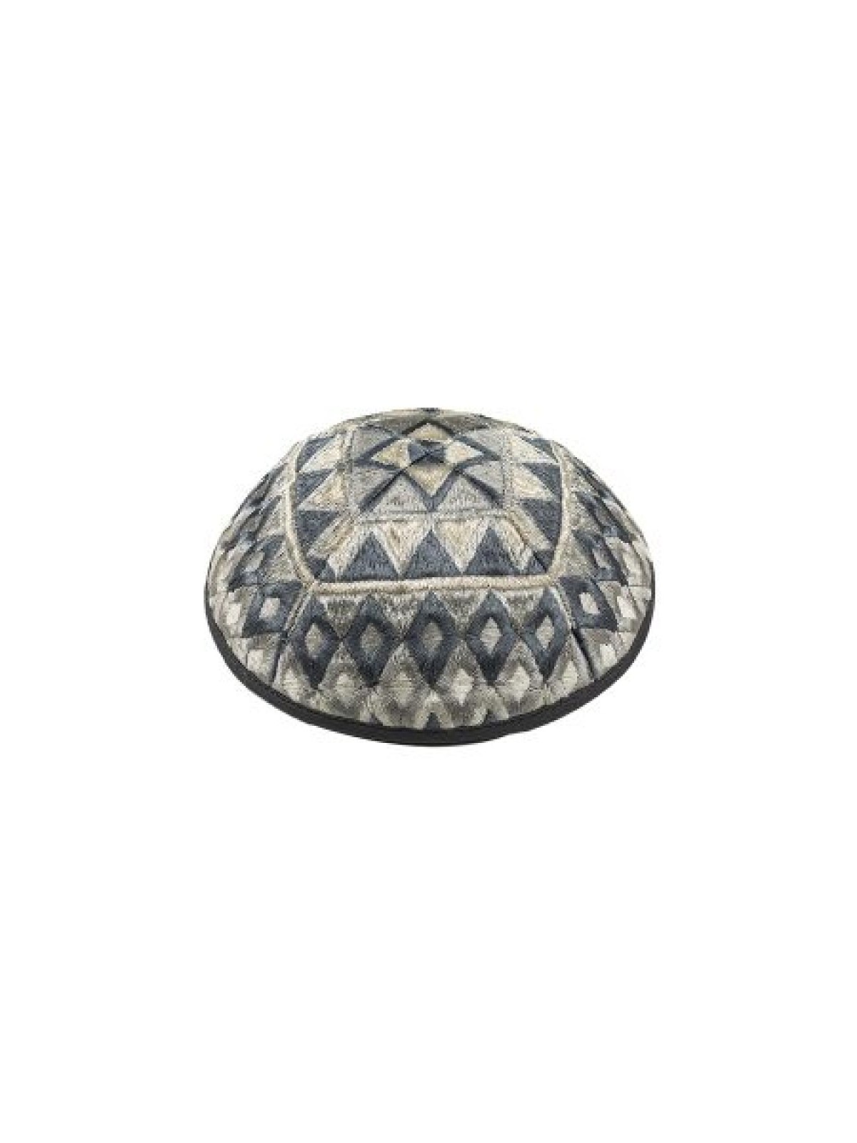 Yair Emanuel Kippah with Silk Embroidere... | Kippot & Hats by Emanuel