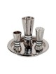 Yair Emanuel Hammered Aluminum Cone Shaped Havdalah... | Havdalah Sets