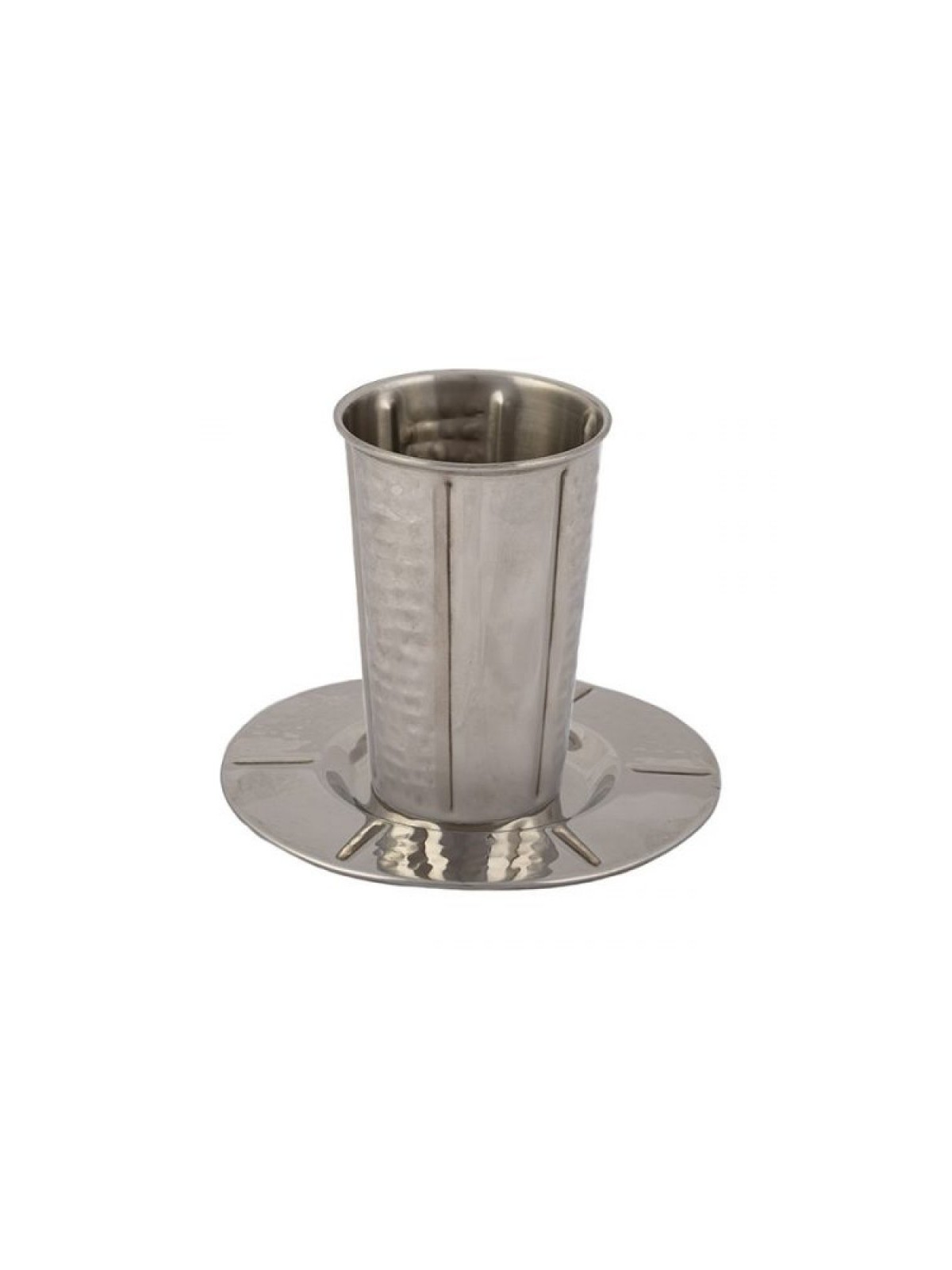 Yair Emanuel Stainless Steel Kiddush Cup ... | Kiddush Cups by Emanuel
