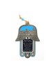 Hamsa Wall Decoration with Jerusalem Images and Engli... | Metal Hamsa