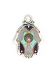 Shades of Purple Wall Hamsa by Ester Shahaf | Metal Hamsa