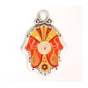 Shades of Autumn Wall Hamsa by Ester Shahaf | Metal Hamsa