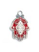 Oriental Red Wall Hamsa by Ester Shahaf | Metal Hamsa