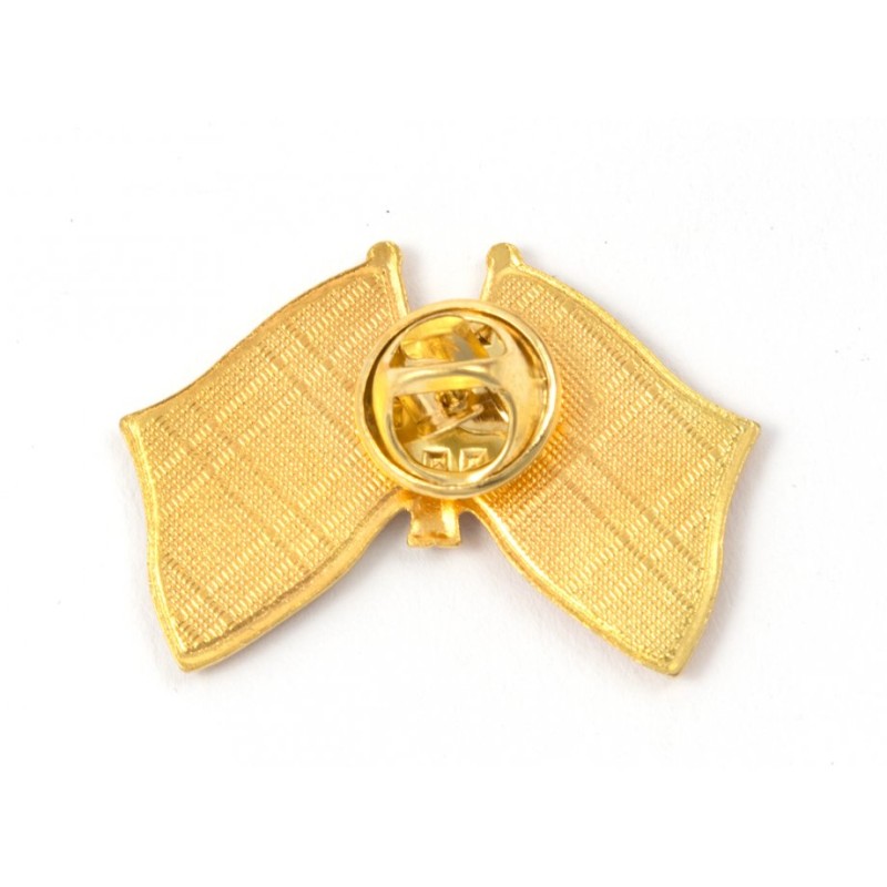 Israel USA Flags Lapel Pin | Israel Flag