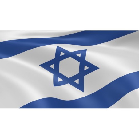 Drapeau d'Israël Polyester Choix de tailles | Drapeau d'Israël