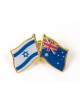 Israel Australia Flags Lapel Pin | Lapel Pins