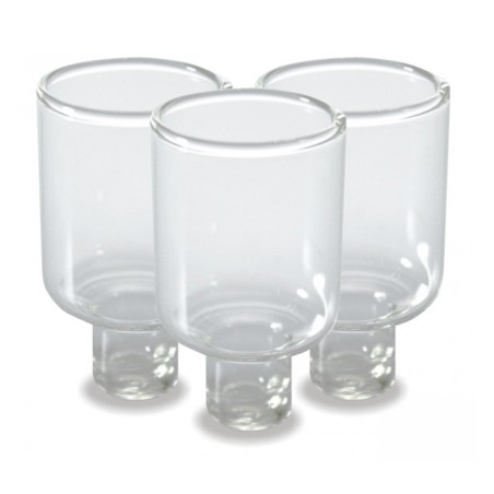 Set of Nine Glass Inserts for Oil Lighting Chanukah... | Oil & Candles
