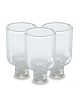 Set of Nine Glass Inserts for Oil Lighting Chanukah... | Oil & Candles
