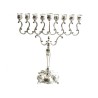 Silver Plated Chanukah Menorah Swirls Design %96 75 I... | Top Sellers