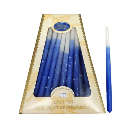 Bougies de Hanoukka décoratives sans gouttes fabriquées à la main B... | Huile et bougies