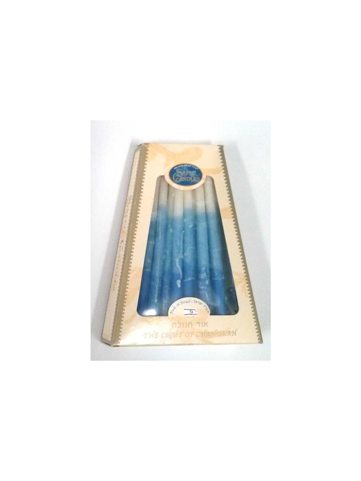 Handcrafted Dripless Decorative Chanukkah Candles B... | Oil & Candles