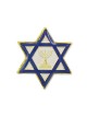 Star of David Blue White Lapel Pin | Lapel Pins