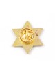Star of David Blue White Lapel Pin | Lapel Pins