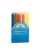 Hanukkah Candles Dripless Mixed Colors Box of 45 | Oil & Candles