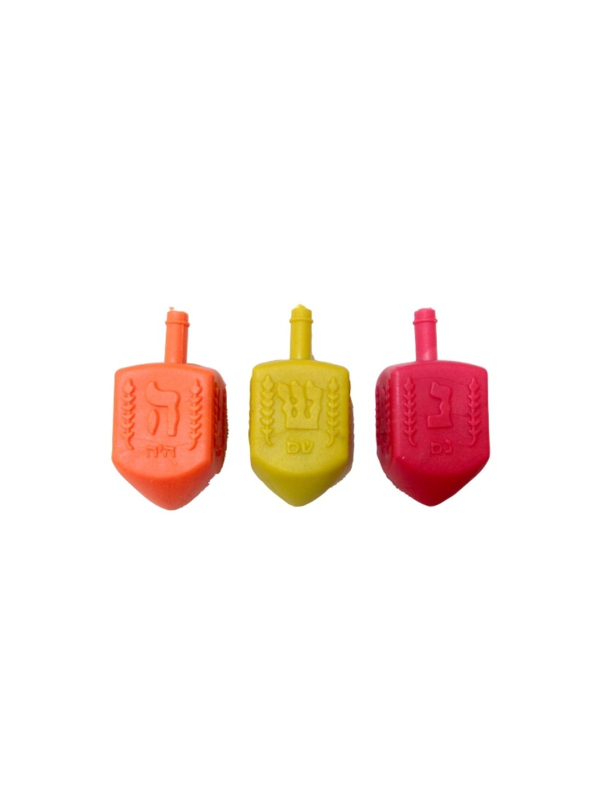 Hanukkah Dreidels in Assorted Colors Plastic | Dreidels