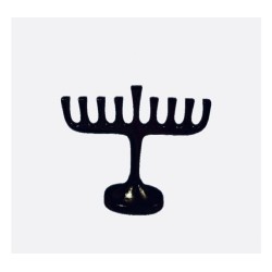 Bronze Color Aluminum Chanukah Menorah For Candles | Hanukkah Menorah