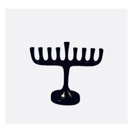 Bronze Color Aluminum Chanukah Menorah For Candles | Hanukkah Menorah