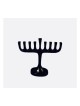 Bronze Color Aluminum Chanukah Menorah For Candles | Hanukkah Menorah