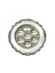 Round Pewter Passover Seder Plate | Seder Plates