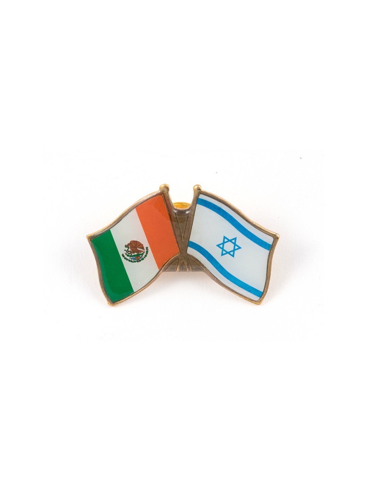 Israel Mexico Flags Lapel Pin | Lapel Pins