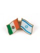 Israel Mexico Flags Lapel Pin | Lapel Pins