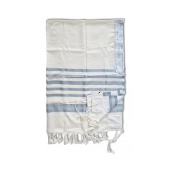 Talitnia Barak Non Slip Lightweight Wool Ta... | Kittel & Prayer Shawl