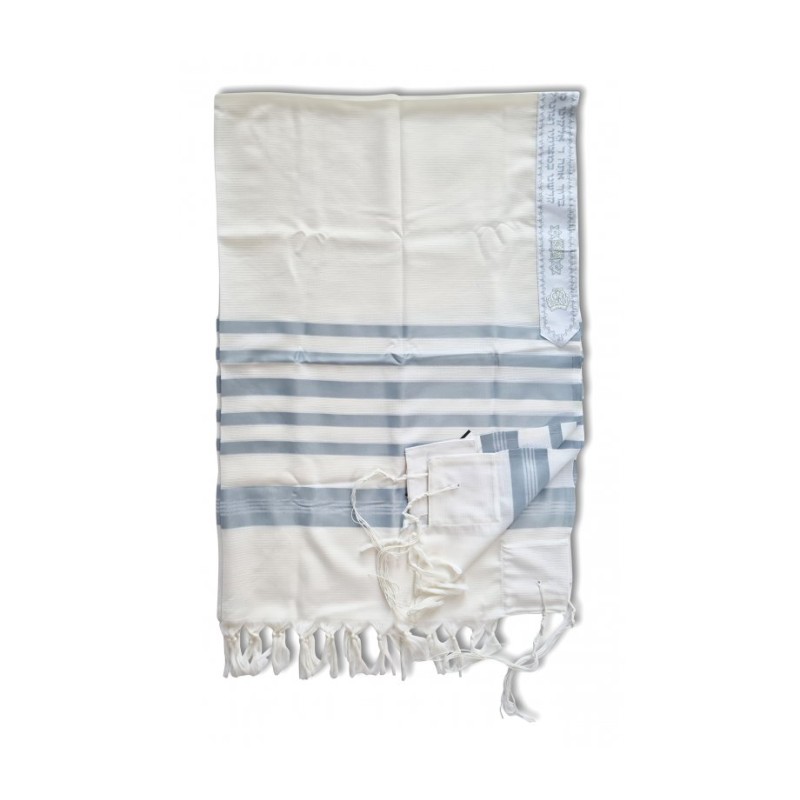 Talitnia Barak Non Slip Lightweight Wool Ta... | Kittel & Prayer Shawl