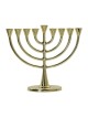 Gold Color Elegant Chanukah Menorah Classic Desi... | Hanukkah Menorah