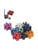 Dabach Judaica Anodized Aluminum Puzzle Pieces C... | Hanukkah Menorah