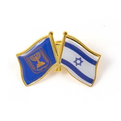 Israel Knesset Flags Lapel Pin | Israel Flag