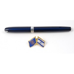 Israel Knesset Flags Lapel Pin | Israel Flag