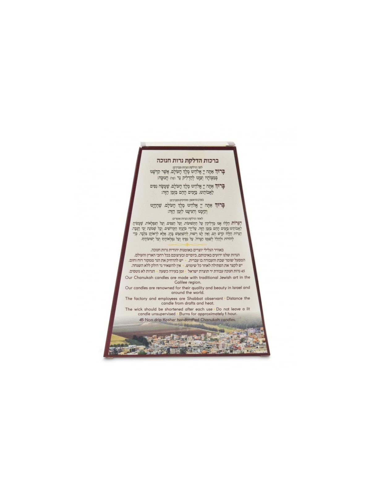 Handmade Dripless Decorative Hanukkah Candles Gray ... | Oil & Candles