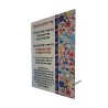 Dorit Judaica Glass Chanukah Menorah Blessing St... | Hanukkah Menorah